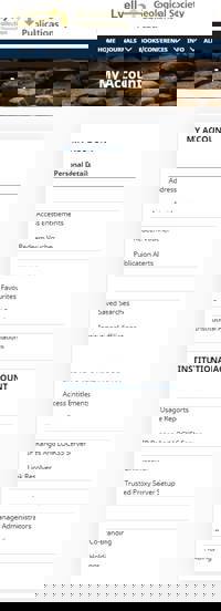 Atypon institutional account menu